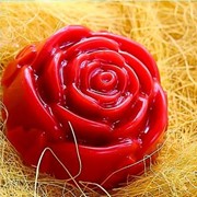 Подарочное мыло ручной работы “Роза“80-85г фото