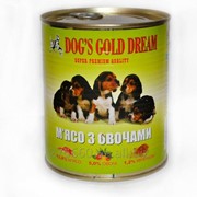 Корм для собак DOG’S GOLD DREAM Мясо с овощами