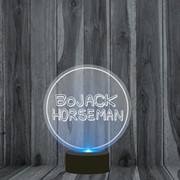 Светильник, ночник 3D Конь БоДжек, BoJack Horseman №1 фотография