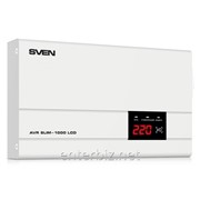 Стабилизатор Sven SLIM-1000 LCD DDP, код 101905 фото
