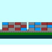 Судно-контейнеровоз смешанного «река-море» плавания проекта 2820 фото