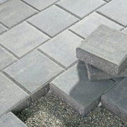 Укладка тротуарной плитки брусчатки
