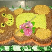 Торты детские - торт мишка фото