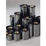 Риббон Wax Resin 109 мм х 74 м; втулка Ø12,5 мм; черный фото