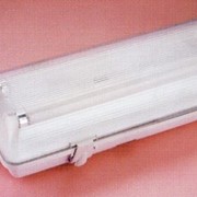 Светильник люминесцентный пылевлагозащищенный ЛПП 2х58W IP65 дроссель фото