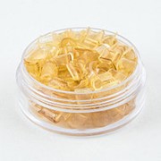 Кератиновые капсулы "S" 100шт. прозрачно-желтые