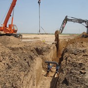 Монтаж водоводов из стальных и ПНД труб фото