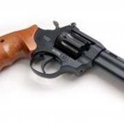 Револьвер под патрон Флобера РФ-441м с буковой рукояткой фото
