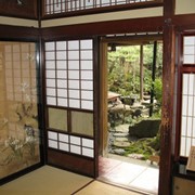 Двери в японском стиле фото