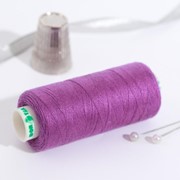 Нитки Dor Tak, 40/2, 400 ярд, цвет фиолетовый 167 (комплект из 10 шт.) фото