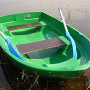 Лодка гребная стеклопластиковая Малютка фото