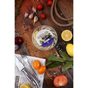 Пресервы Мерлион “Филе - кусок сельди в масле с лимоном“ 180 гр фото