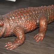 Продается скульптура крокодила из папье -маше! фото