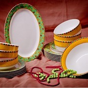Сервиз (набор) посуды из фарфора “Лето“ ТМ Акку фотография