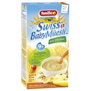 Яблоко и Груша от 9 месяцев - органик Familia Swiss Baby Muesli фото