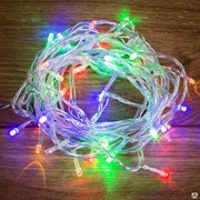 Гирлянда “Твинкл Лайт“ 6 м 40LED мультиколор провод прозр. Neon-Night 303-179 фото