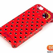 Накладка iPhone 5S KENZO Глаза (пластик) красный 73195 фото
