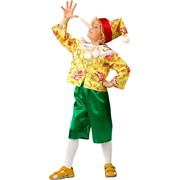 Карнавальный костюм для детей Батик Буратино сказочный детский, 34 (140 см) фото