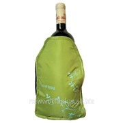 Сумочка для охлаждения бутылки зеленая (для вина, шампанского, воды) NW-OR372-G фотография