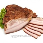 Щека свинная варено-копченая фото
