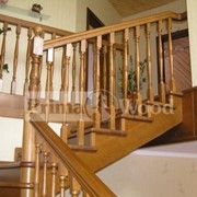 Лестницы деревянные в дом, купить, заказать фото