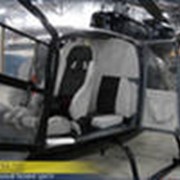 Перетяжка салона вертолета фото
