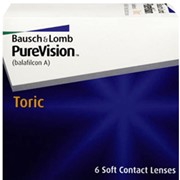 Современные торические контактные линзы Pure Vision Toric (1 шт.) фото