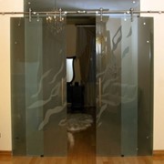 Механизмы для раздвижных стеклянных дверей | Sokolglass фото