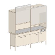 Шкаф вытяжной ШВ-103 (1935*700*2100) фото