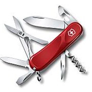 Нож перочинный VICTORINOX Evolution S14, 85 мм, 14 функций, красный (50277) фото