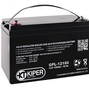 Аккумуляторная батарея Kiper GPL-121000 12V/100Ah фотография