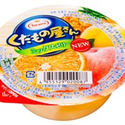 Фруктовое желе-десерт "Тарами" - MIX 3 фрукта апельсин, персик, ананас , пр-во Япония