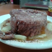 Тушенная говядина Тушенка фото