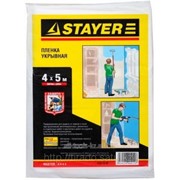 Пленка Stayer Master защитная укрывочная, HDPE, 12 мкм, 4 х 12,5 м Код: 1225-15-12 фото