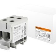 Клемма вводная силовая КВС 4 ввода 6-50 кв.мм. серая TDM ELECTRIC SQ0833-0101 фото