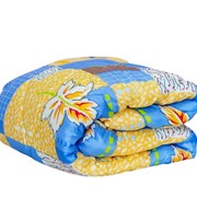 Одеяло ЕВРО 220*240 Плюш стриженный велсофт леб.пух 300 г/м2