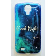 Чехол на Самсунг Galaxy S4 I9500 приятный Силикон Глянцевый Good night Спокойной ночи фото