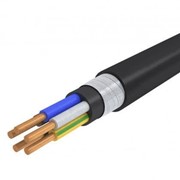 Кабель силовой ВВГнг(А)-FRLS 5х10 (N.PE)-0.66 однопроволочный барабан ТУ завода 3362474 АЛЮР фото