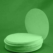 Фильтры обеззоленные “Зелёная лента“ 1000 шт. (10 уп по 100шт.) (диаметр 125 мм) фото