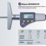 Микрометрический глубиномер MICROMASTER фотография