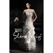 Платье свадебное, полуприлегающий силуэт Модель 9213 фото