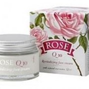 Восстанавливающий крем для лица “ROSE Q10“ с натуральным розовым маслом “Болгарская роза - Карлово“ фото