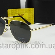 Мужские солнцезащитные очки Giorgio Armani 3212 - золотая оправа фото