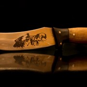 Гравировка на ноже фото