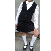 Школьная форма (жилет - юбка) фото