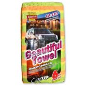 CA-127 Beautiful Towel. Набор многоцветных больших салфеток из микрофибры, 6 шт. фотография