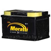 Аккумулятор Moratti 71 А/ч, 600 А (обратная полярность)