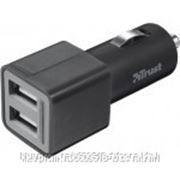 Trust Car charger with 2 USB ports-2x12W (19171)