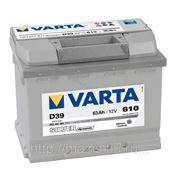 Аккумулятор автомобильный Varta Silver Dynamic D39 563 401 061 63 А·ч 610 A