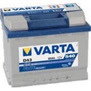 Аккумуляторная батарея D43 Varta blue dynamic 60. Индекс производителя 560 127 054. фото